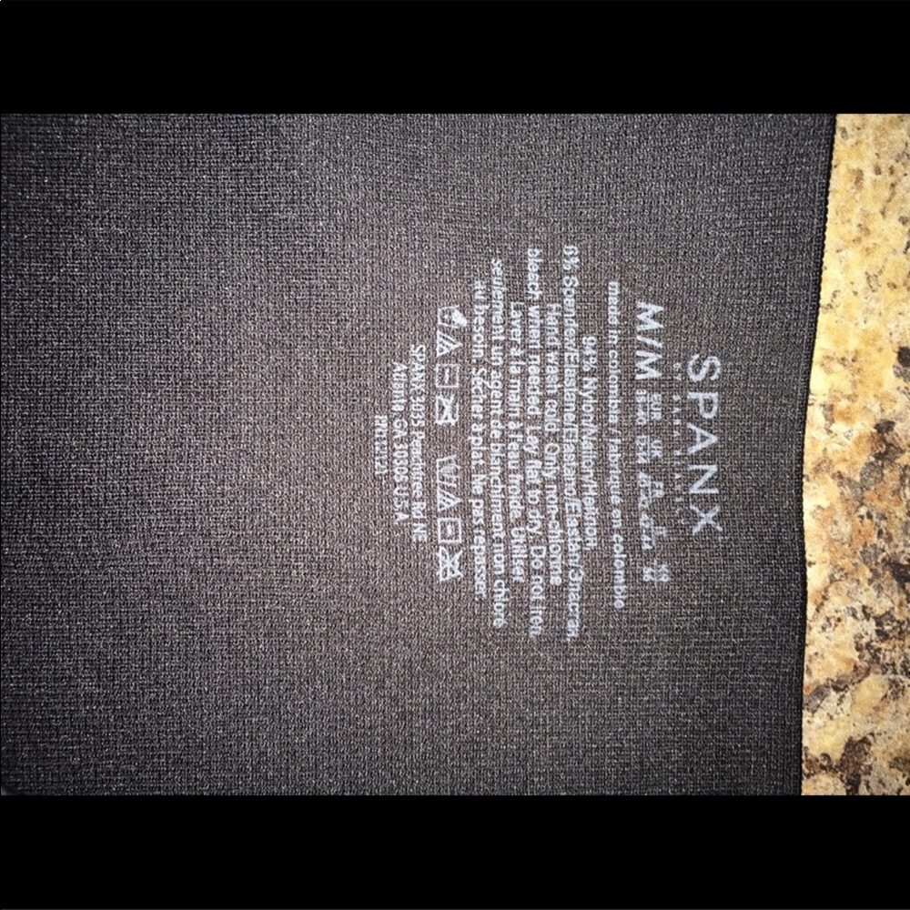 Spanx Leggings | Camo | Size Medium | Brown/Black